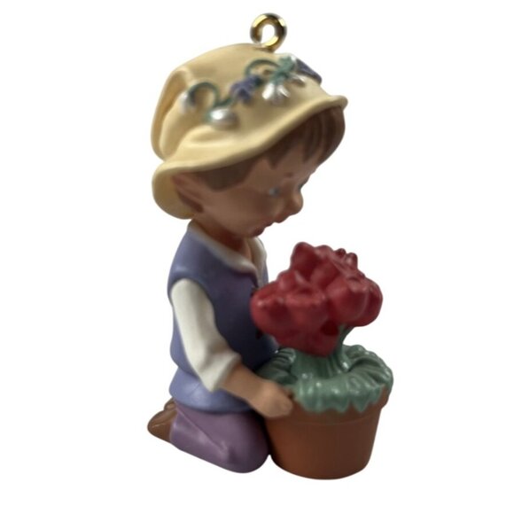 Hallmark Keepsake Ornament Tulip Time Elves Collection 1994 NIB - Picture 5 of 6